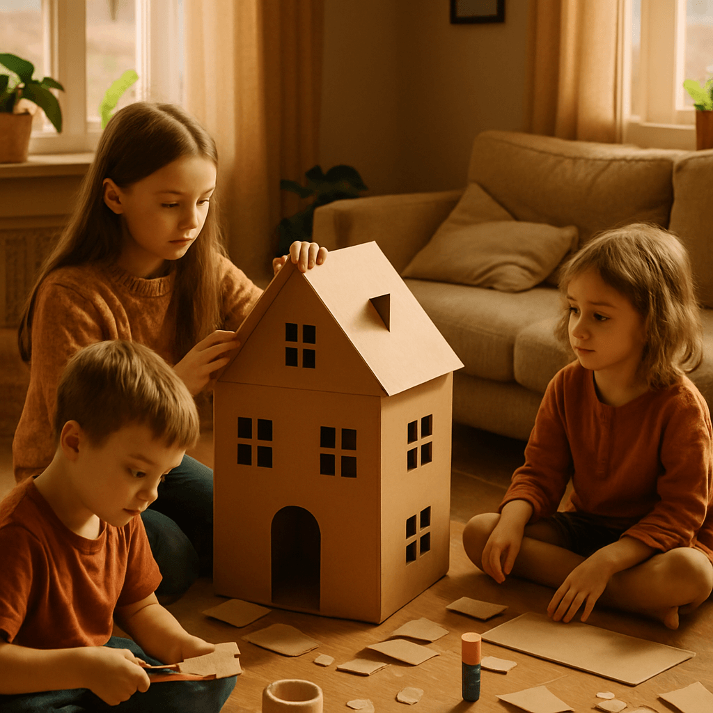 DIY enfants : Créez avec du Carton Récupéré – Activités Ludiques