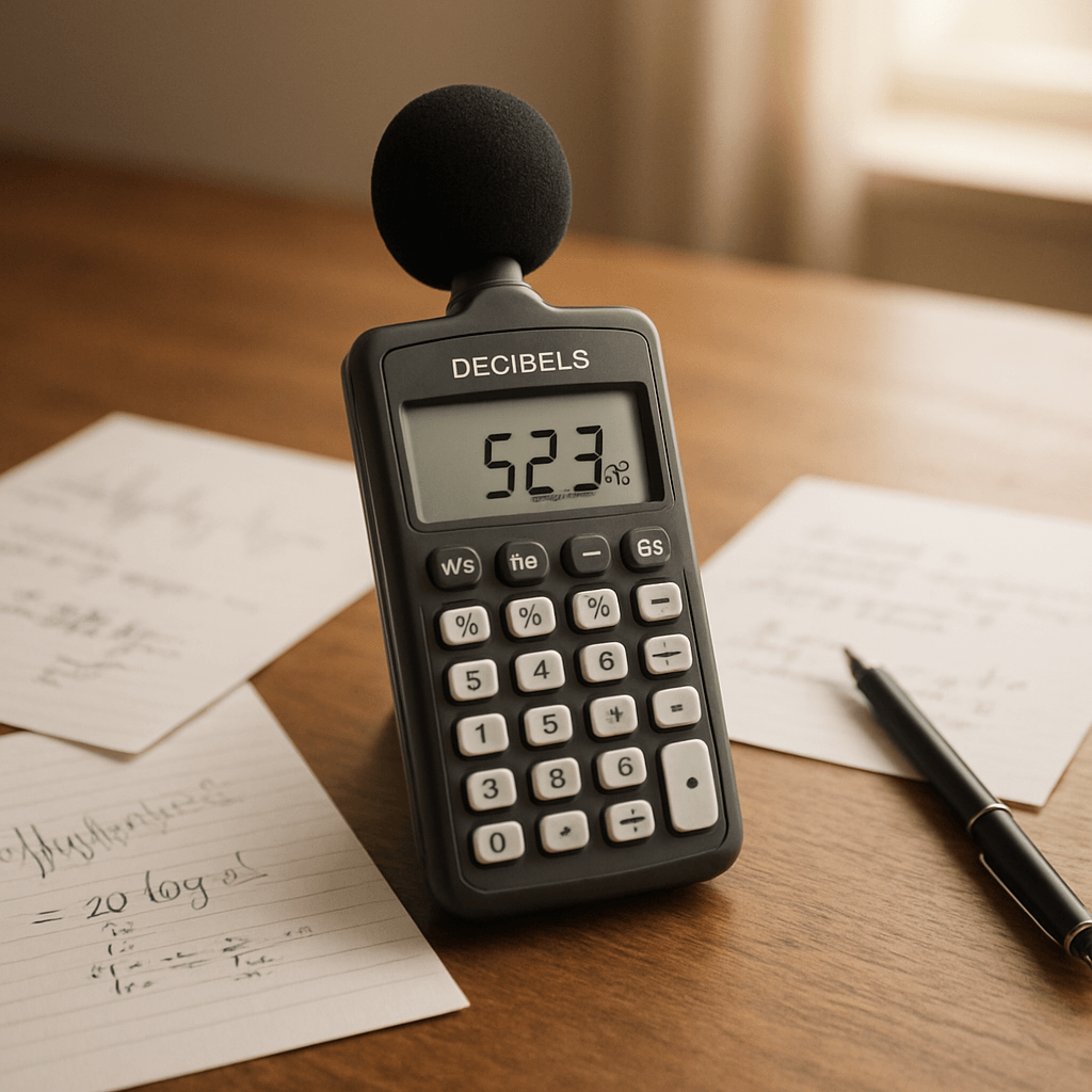 Calculatrice de décibels : Comprendre et Interpréter les Niveaux Sonores