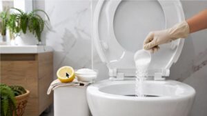 Nettoyage des WC à l'acide citrique pour détartrer la cuvette naturellement