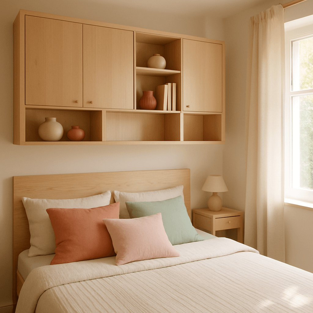 Tête de lit avec rangements : optimiser l’espace de votre chambre